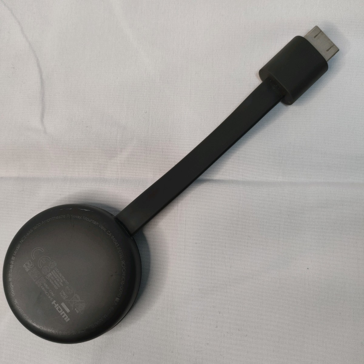 Google Chromecast 第3世代2K対応チャコールGA00439-JP-日本代購代Bid