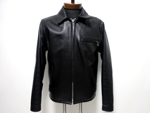 SCHOTT 643 SINGLE RIDERS JACKET 38 size / Schott collar attaching