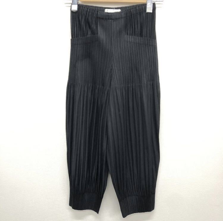 【PLEATS PLEASE ISSEY MIYAKE】プリーツプリーズイッセイミヤケ★プリーツパンツ ボトム サイズ3 PP23-JF414 08_画像1