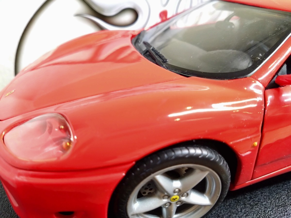 Hot Wheels 1/18 Ferrari 360 Modena ミニカー☆フェラーリ モデナ☆ホットウィール☆レッド ☆現状渡し_画像9