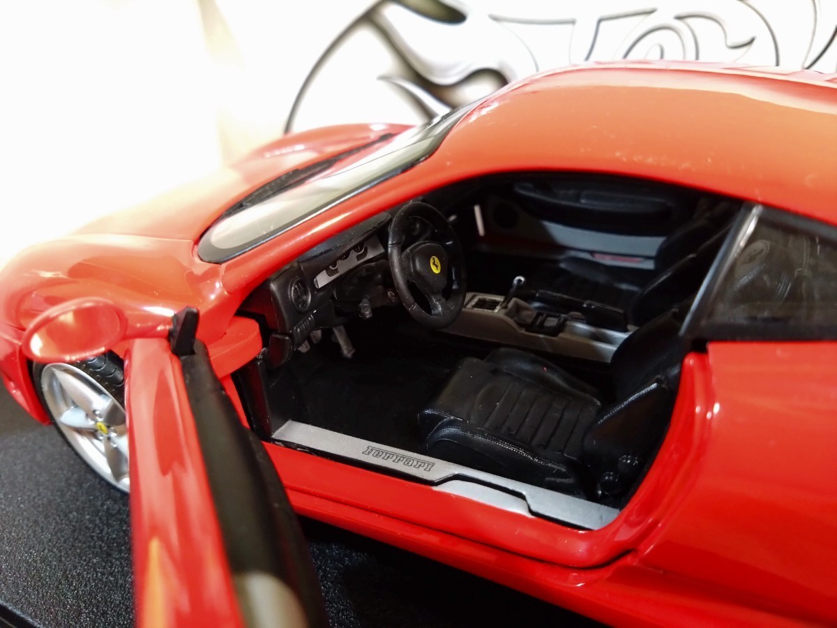 Hot Wheels 1/18 Ferrari 360 Modena ミニカー☆フェラーリ モデナ☆ホットウィール☆レッド ☆現状渡し_画像3