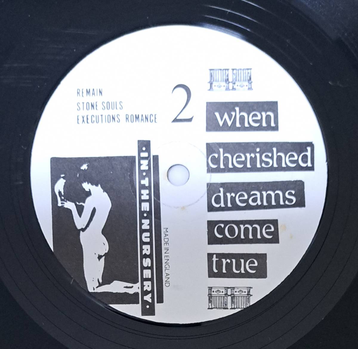 UK盤12inch◎In The Nursery『When Cherished Dreams Come Ture』VIRTUE 2 Paragon イン・ザ・ナーサリー インディロック ダークウェイヴ_画像6