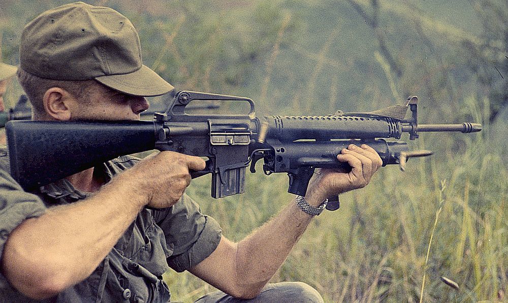 VFC Colt XM148　コルト グレネード ランチャー 極美品　M16　ベトナム戦_参考画像