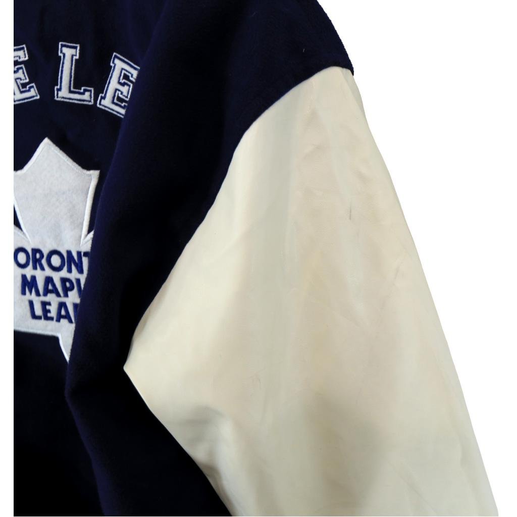 NHL トロント メープルリーフス スタジアムジャケット スポーツ ブルー (メンズ XL) O2296 /1円スタート_画像3