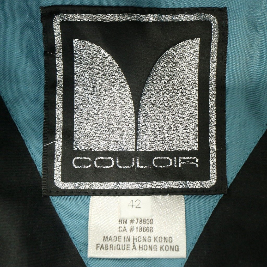 COULOIR ナイロンジャケット スキーウェア ラグランスリーブ ライトブルー (メンズ 42) O3455 /1円スタート_画像10
