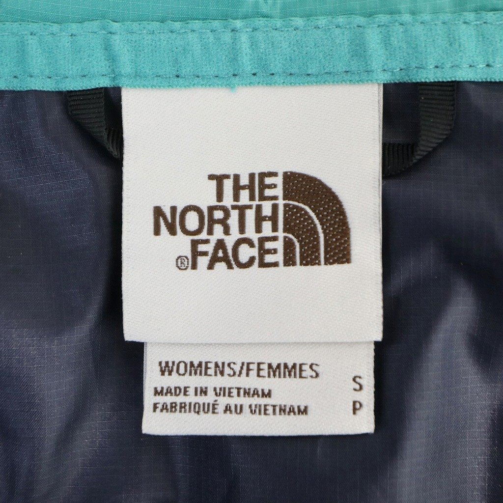 THE NORTH FACE ノースフェイス ウインドブレーカー ジャケット ホワイト (レディース S) O5584 /1円スタート_画像10