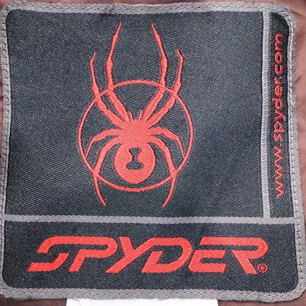 SPYDER スパイダー ダウンジャケット アウトドア キャンプ アウター 防寒 ブラウン (レディース M) O5343 /1円スタート_画像9