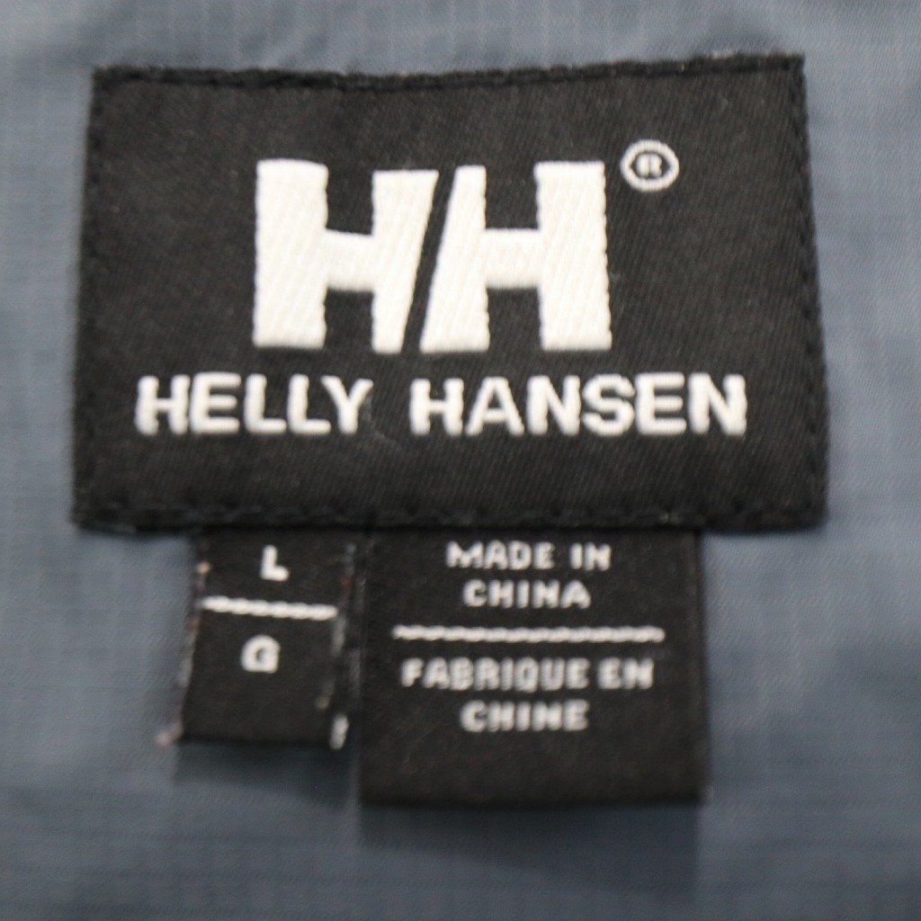 HELLY HANSEN ヘリーハンセン スキージャケット 防寒 スキーウェア アウトドア HELLYTECH グレー (メンズ L) O5344 /1円スタート_画像10
