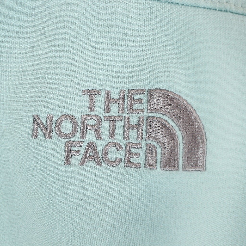 THE NORTH FACE ノースフェイス APEX ソフトシェルジャケット アウトドア キャンプ 防寒 ライトブルー (レディース M) O7262 /1円スタート_画像8