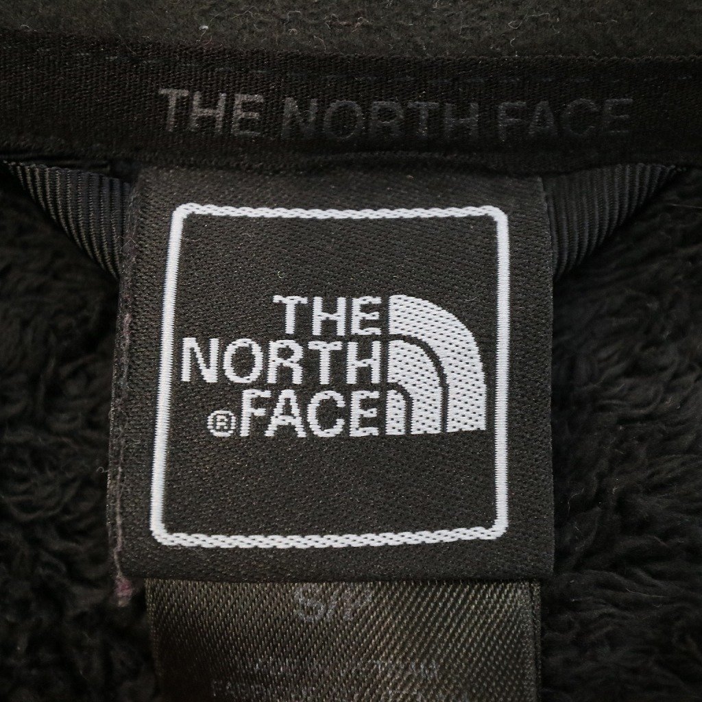 THE NORTH FACE ノースフェイス フリースジャケット アウトドア キャンプ アウター ブラック (レディース S) O7380 /1円スタート_画像7