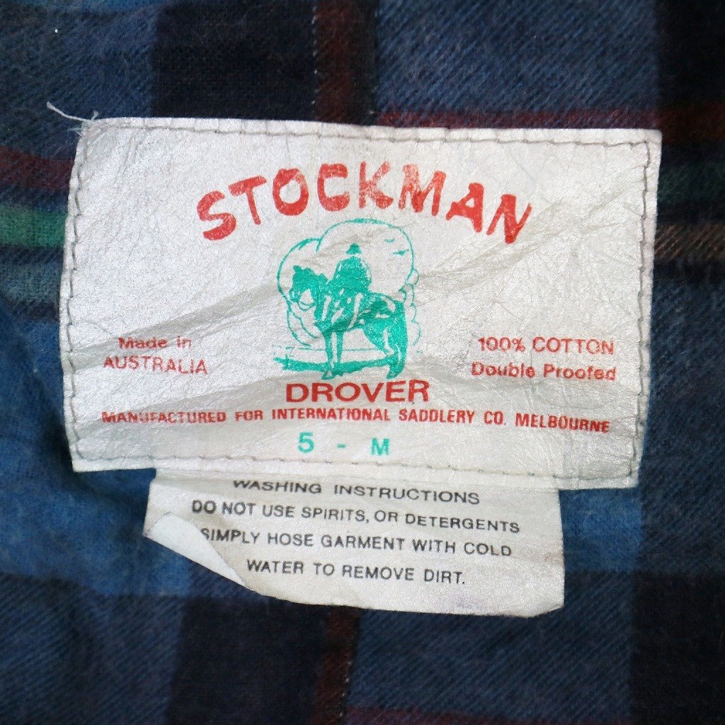 STOCKMAN オイルドコート コート ユーロ ヨーロッパ古着 ブラック (メンズ 5-M) O8197 /1円スタート_画像10