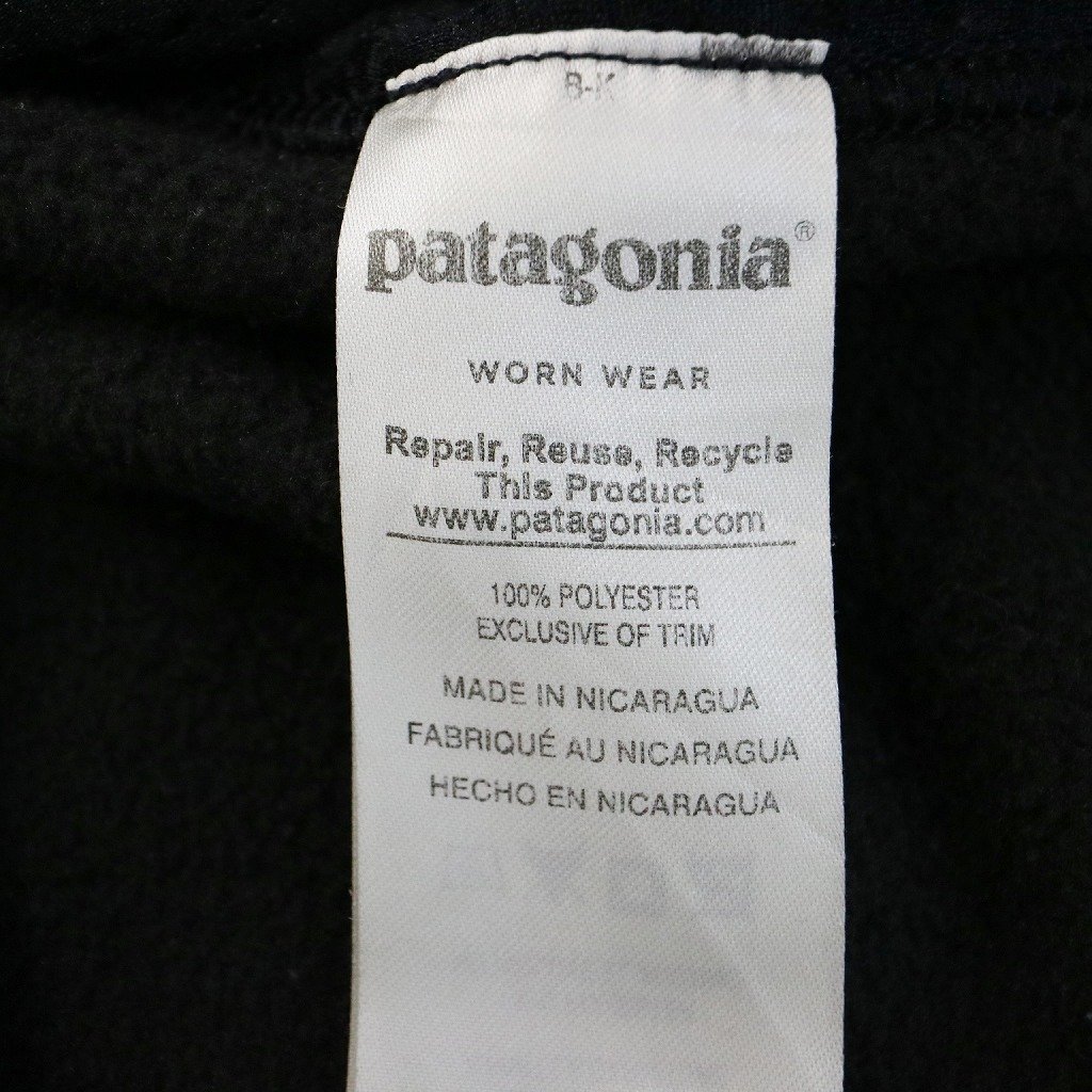 patagonia パタゴニア クラシック SYNCHILLA シンチラ フリースジャケット アウトドア ブラック (メンズ M) O7616 /1円スタート_画像6