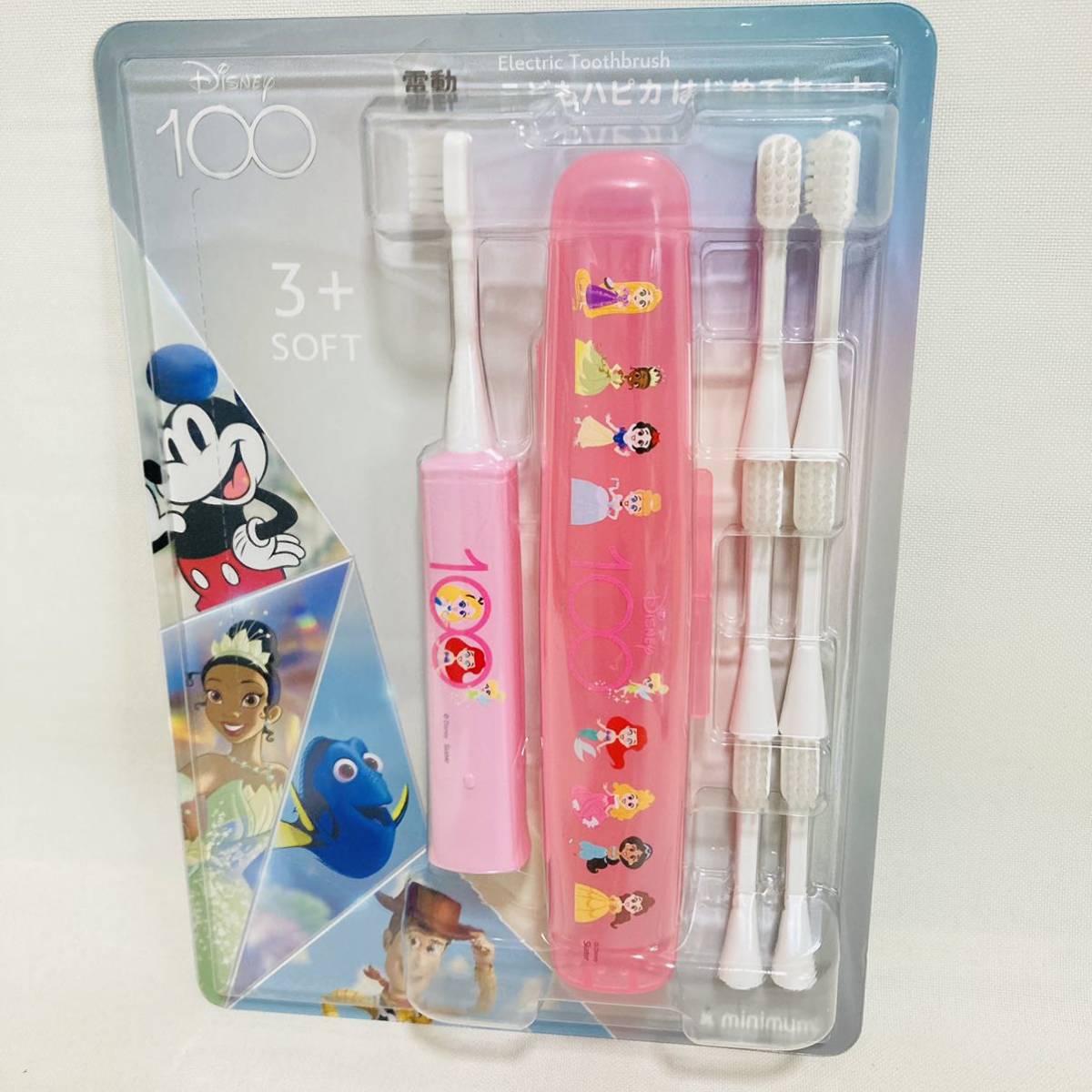 60. new goods free shipping girl toothbrush electric is ... Disney is brush is migaki brush teeth child 3 -years old 4 -years old 5 -years old 6 -years old 7 -years old 8 -years old 