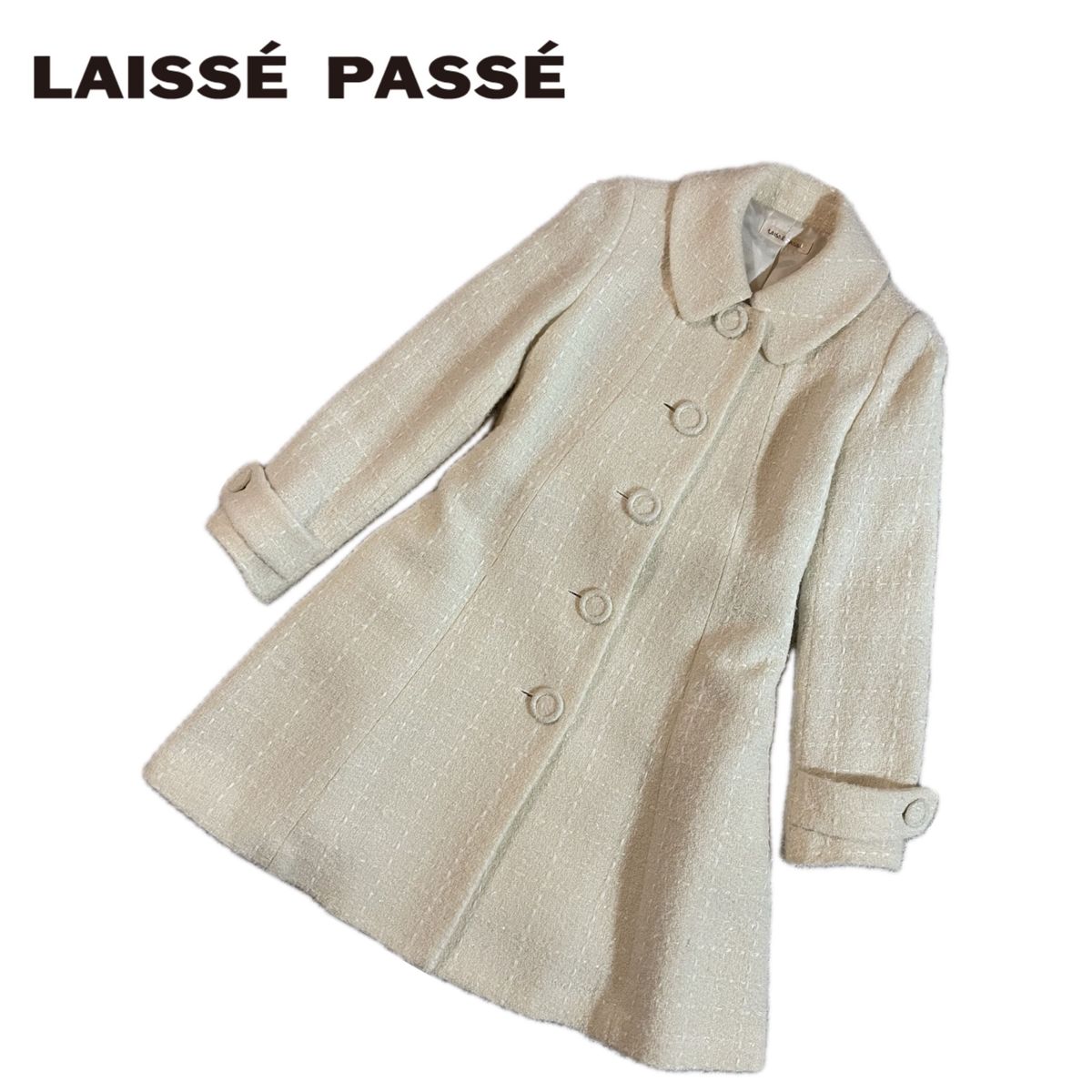 LAISSE PASSEレッセ・パッセ　ミドル丈コート　38 size