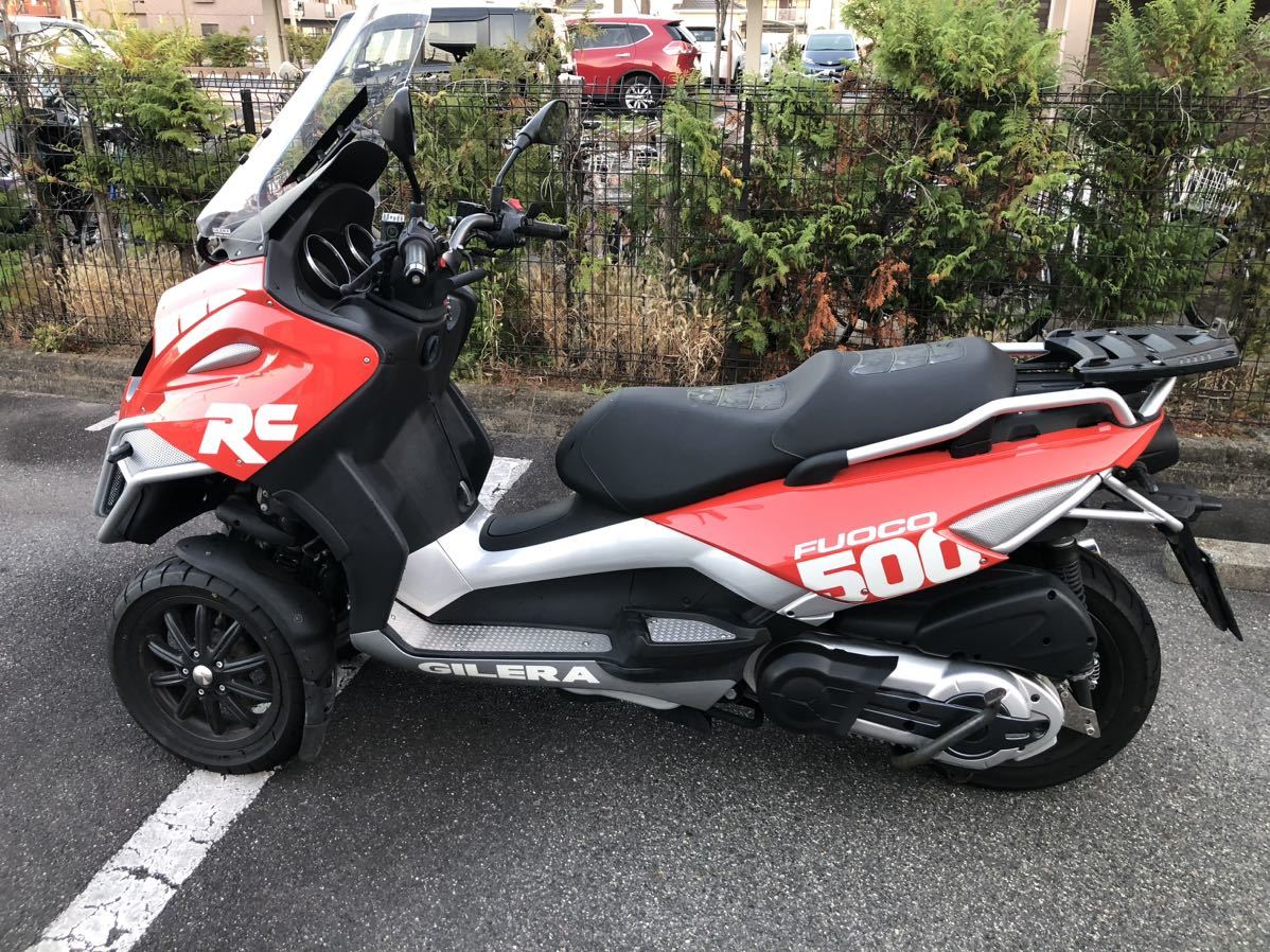  Gilera GILERAfoko500ie Fuoco500ie небольшой пробег машина пробег 8241km