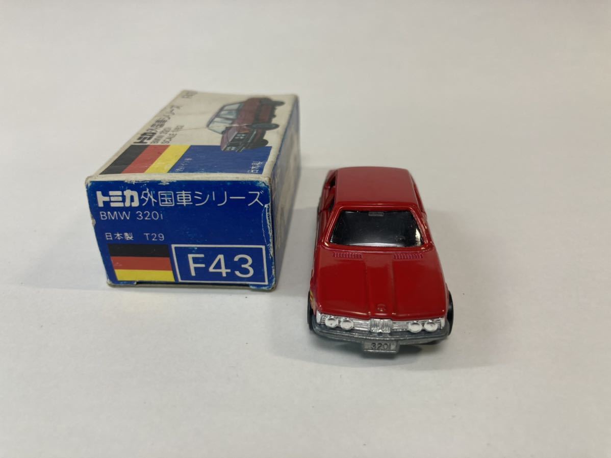 トミカ ミニカー　F43 BMW 320（赤）ワイドホイール 箱付き_画像3