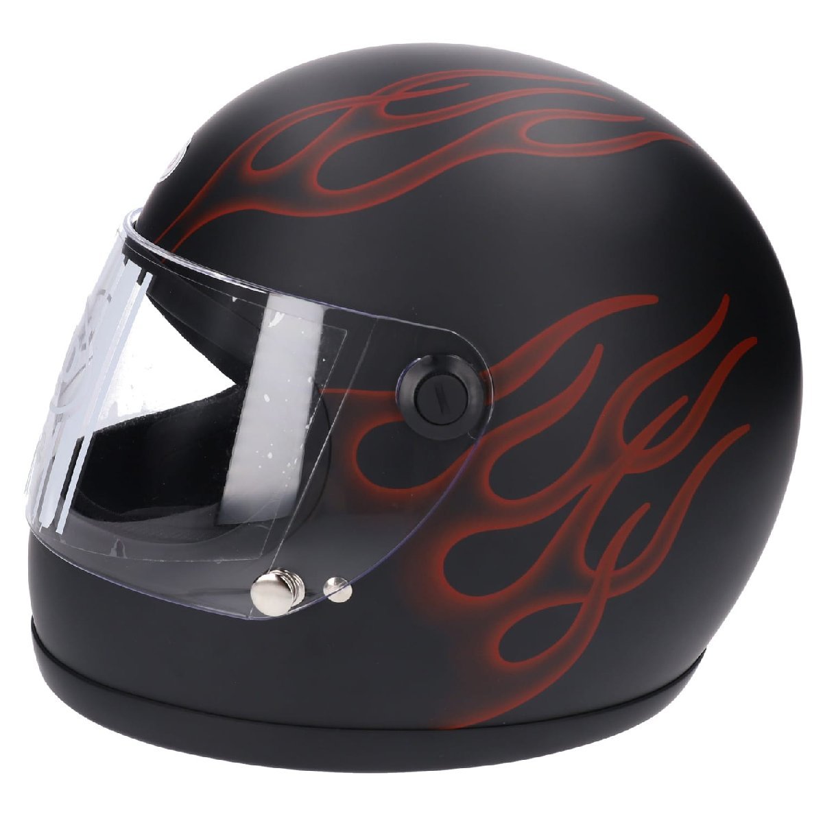 限定モデル RX100R ブラック×レッド フリーサイズ 57～60cm未満 レトロ ビンテージ ヘルメット LEADリード工業の画像2