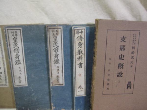 明治期 和本 豆本 蒙求校本字類大全 萬国地誌畧 支那史概説 帝国新読本 近古史談 漢文新読本 和書 古書 色々25点まとめて_画像7