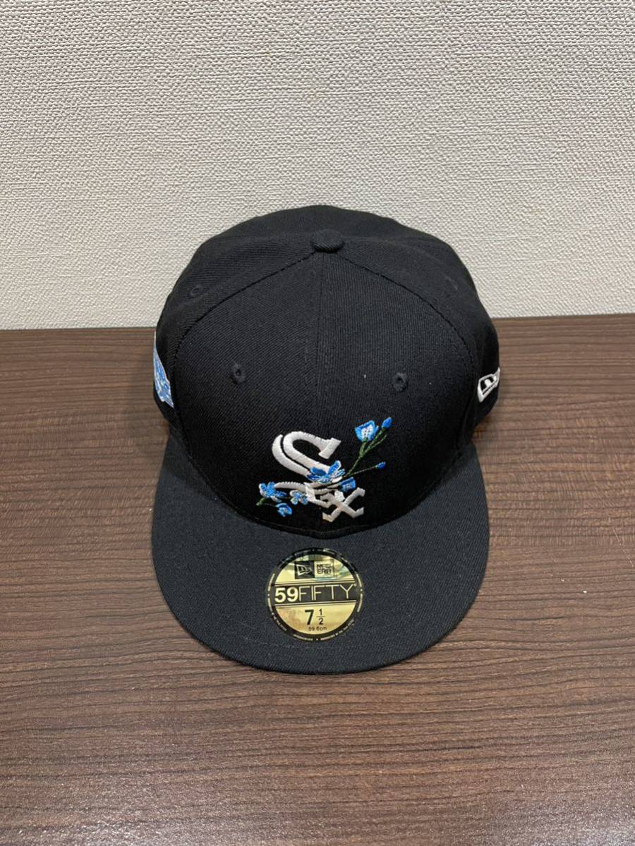 NEW ERA ニューエラキャップ MLB 59FIFTY (7-1/2) 59.6CM CHICAGO WHITE SOX シカゴ ホワイトソックスWORLD SERIES 帽子 _画像3