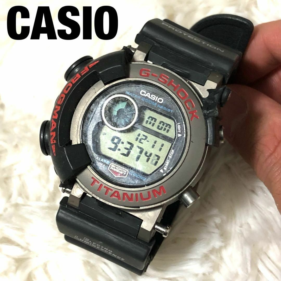 カシオ　腕時計　グレー　DW-8200-1A　FROGMAN　G-SHOCK_画像1