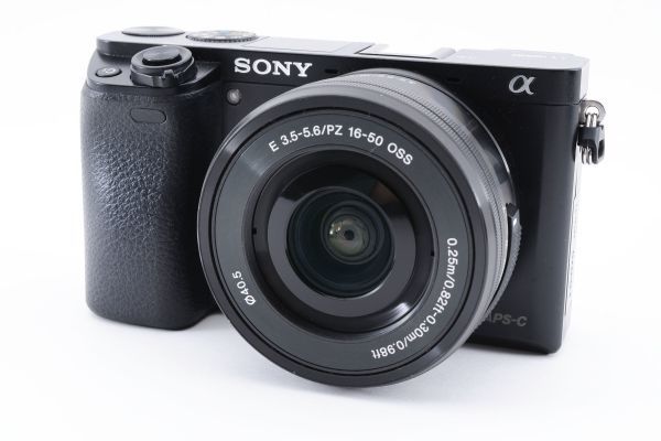 ソニー SONY α6000 ミラーレス一眼カメラ E 3.5-5.6/PZ 16-50 OSS レンズ 《付属品多数有り・元箱付き》#1630_画像2