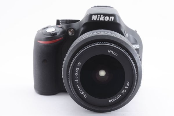 【ほぼ新品】ニコン Nikon D5200 レンズキット《ショット回数1491回》　#1776_画像3