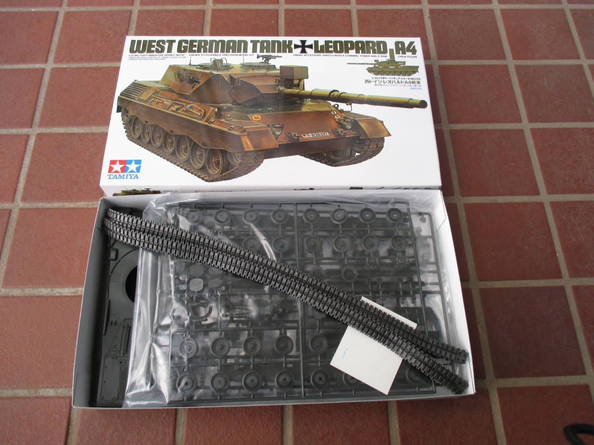 タミヤ　1/35　西ドイツ・レオパルドA4戦車【定形外510円】