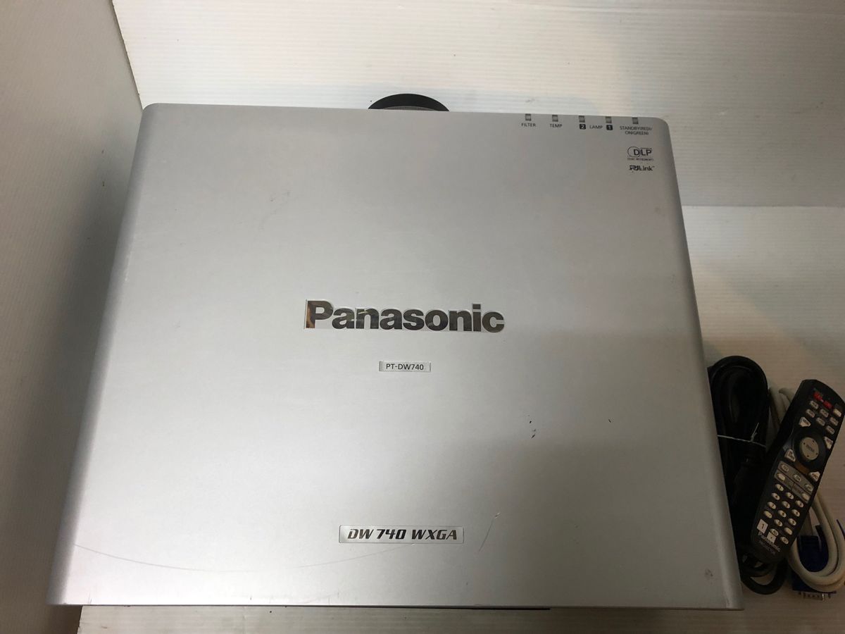 Panasonic PT-DW740LS 高輝度 7000ルーメン ランプ使用各509時間  日本製