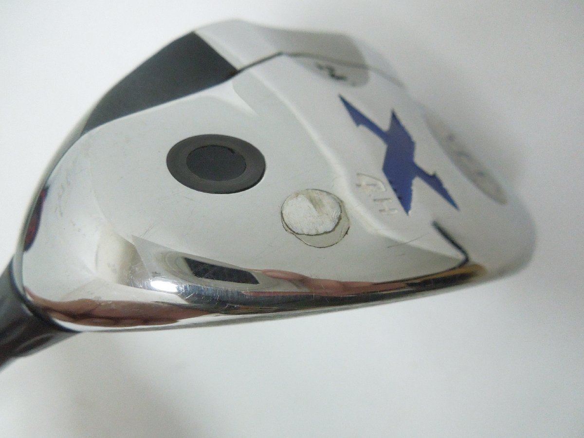 ‡0189 ユーティリティウッド Callaway Xシリーズ 60H 硬さ: R 番手:4H ロフト角度24 ゴルフクラブ キャロウェイ ヘッドカバー付_画像4