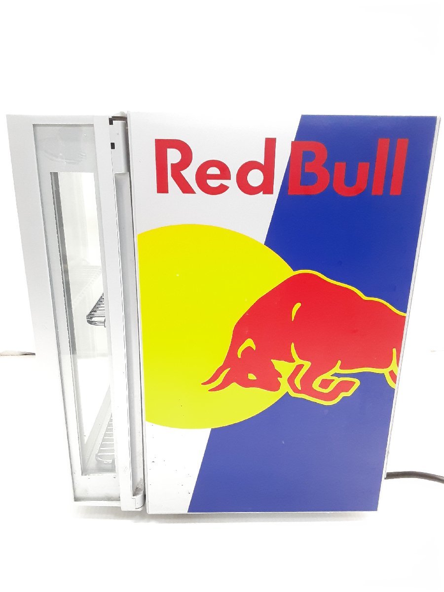 §　B27553　RedBull　レッドブル　Baby cooler　2020　RB-BC2020　ECO LED　小型冷蔵庫　鍵欠品　動作確認済み　中古_画像2