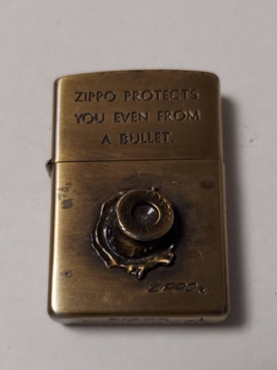 Zippo　1999年製　ミリタリー　弾丸　ビンテージジッポ　_画像1