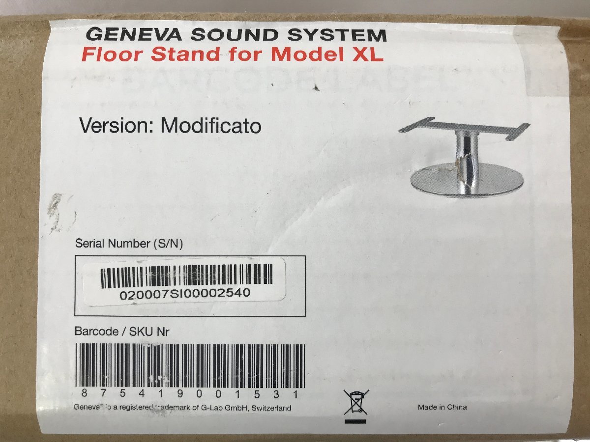 1212【新品/未開封品】 GENEVA ジェネバ Sound System - Stand Modificato スタンド Floor Stand for Model XL_画像3