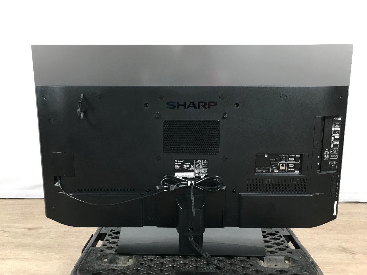 1212【直接引取限定/配送不可】 SHARP AQUOS シャープ アクオス 4K 有機ELテレビ 4T-C48CQ1 48V型 2020年製 リモコン付き_画像5