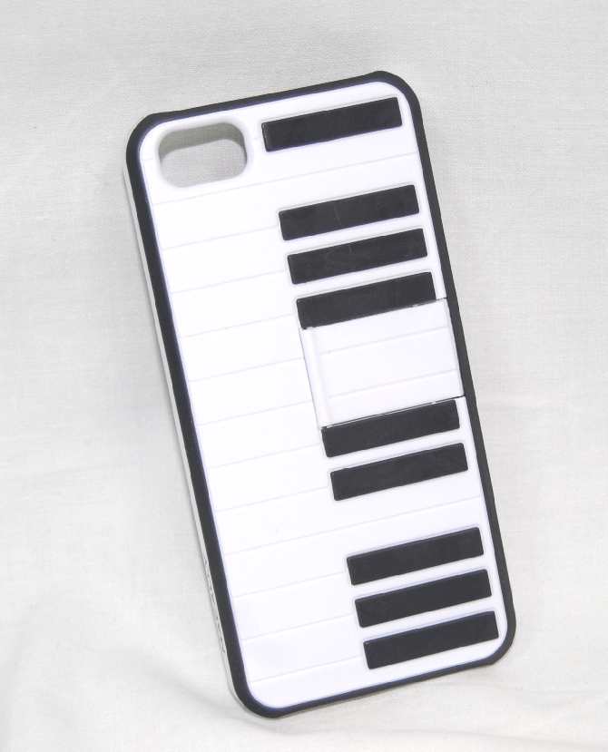 ♣ 送料無料◆ピアノ鍵盤型 iPhone5ケース◆Macally JAZZ ♣_画像1
