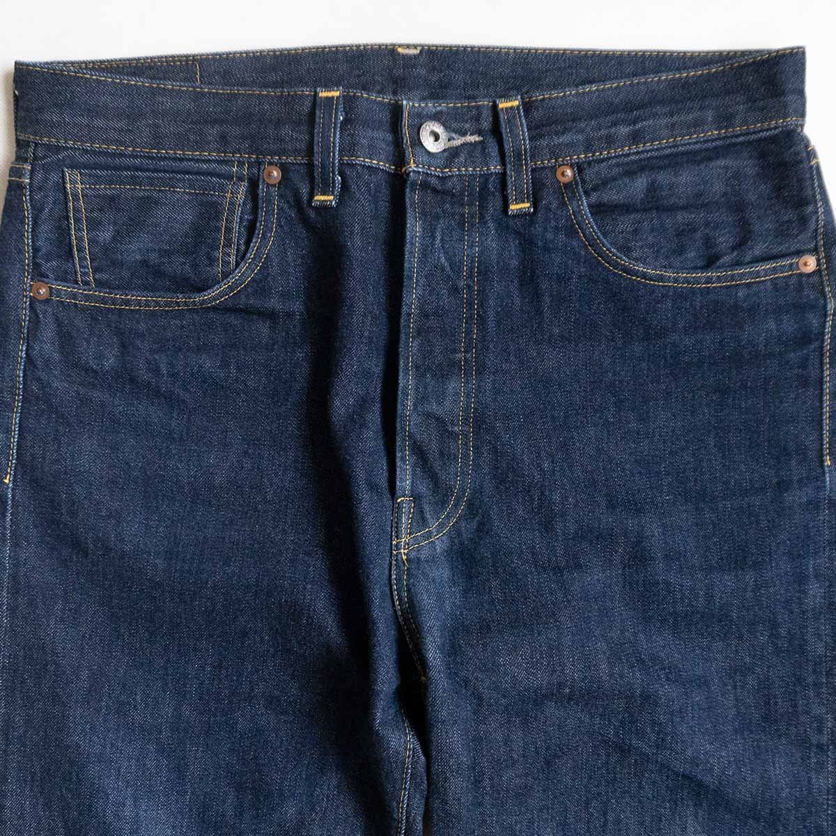 【アメリカ製】 LEVI'S VINTAGE CLOTHING【 44501 大戦モデル / S501XX BIG E デニムパンツ 】33×34 コーンデニム インディゴ y2312039_画像3