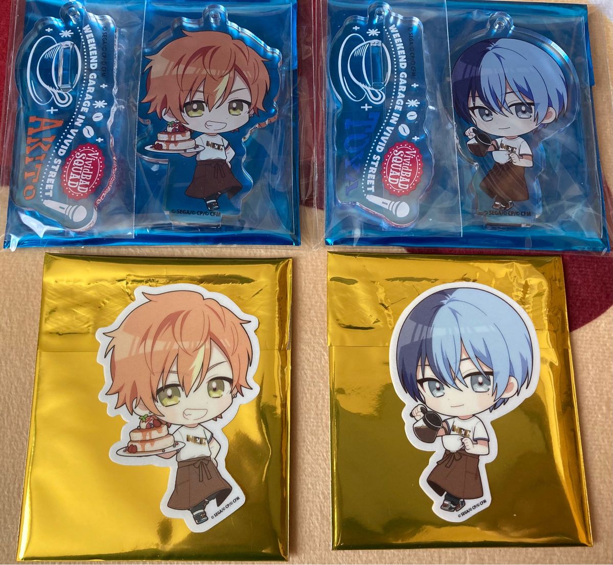 プロセカ ビビバス Vivid BAD SQUAD WEEKENDGARAGE コラボグッズ プロセカ ビビバス Vivid BAD SQUAD WEEKENDGARAGE コラボグッズ
