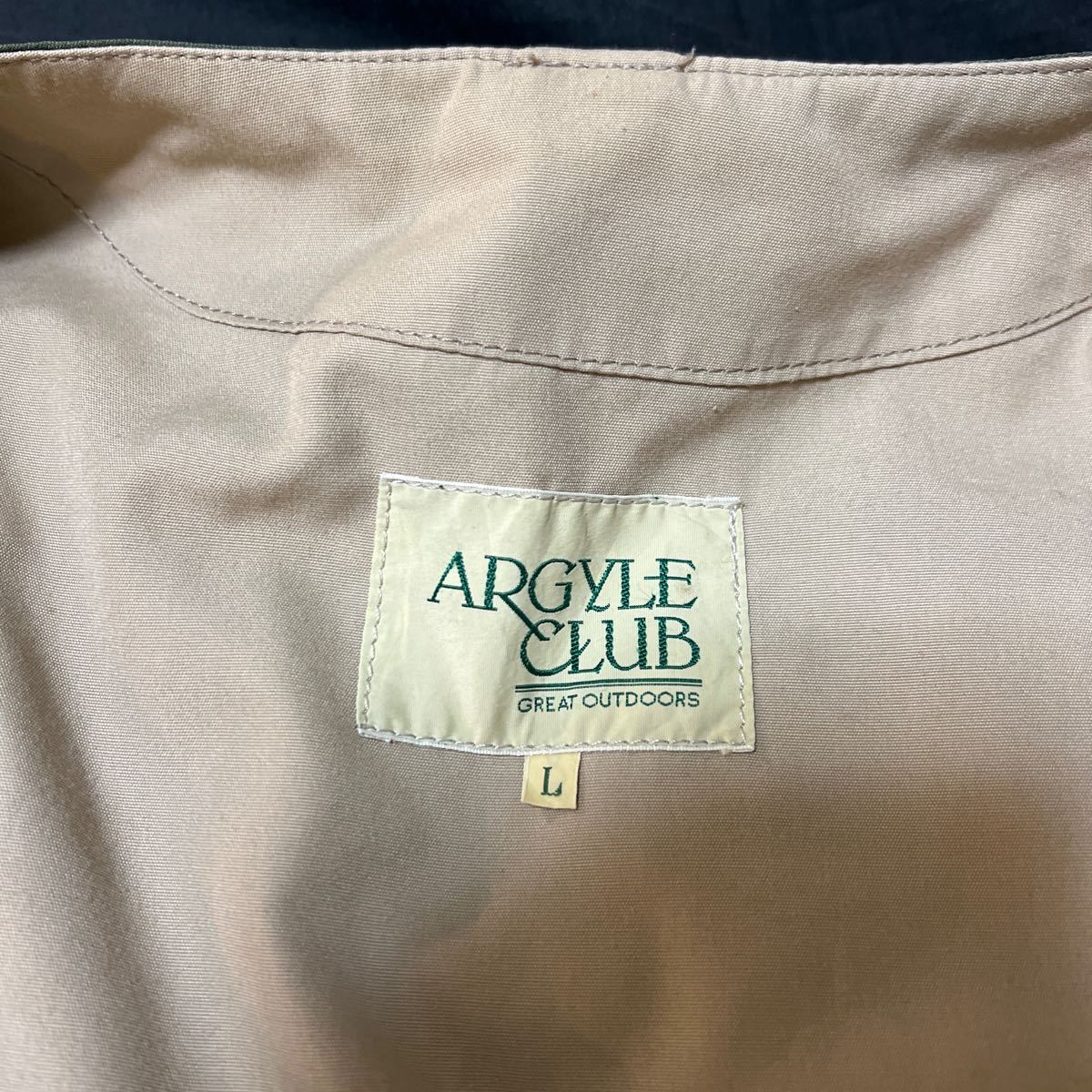 レア　ARGYLE CLUB THE CLASSIC VEST. size：L アーガイルクラブ　ザ・クラシック　ベスト　付属クリール完備品_画像5