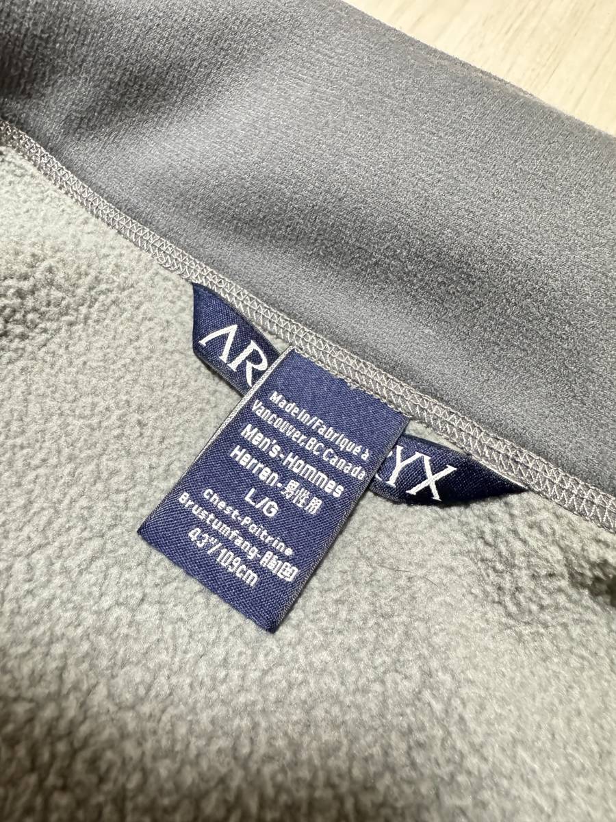 希少美品 カナダ 製 ARCTERYX マーベリック AR L アークテリクス 希少美品 カナダ 製 ARCTERYX マーベリック AR L アークテリクス