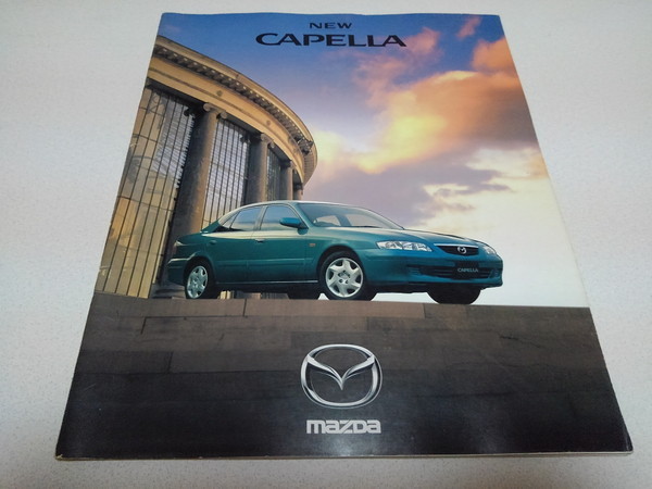 ▲　新カペラ　カタログ 1999年10月発行 mazda マツダ　NEW CAPELLA　自動車 パンフレット　※管理番号 mc070_画像1