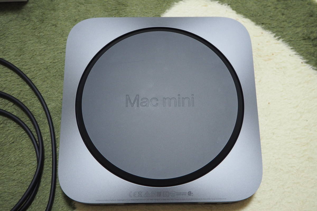 Mac mini (2018) A1993 i5 3.0GHz SSD512GB RAM64GB増設 10GbE 中古_画像3