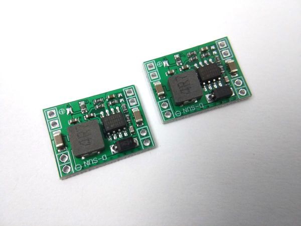 DC-DC ステップダウン 降圧 コンバータ 12-24V から 5V 3A 2個セット_画像1