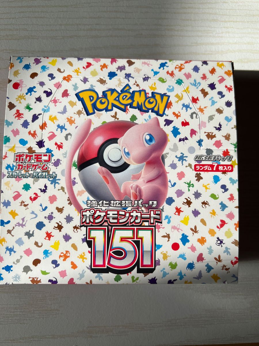 ポケモンカード 151 シュリンク無し ペリペリ無し 1BOX｜Yahoo!フリマ