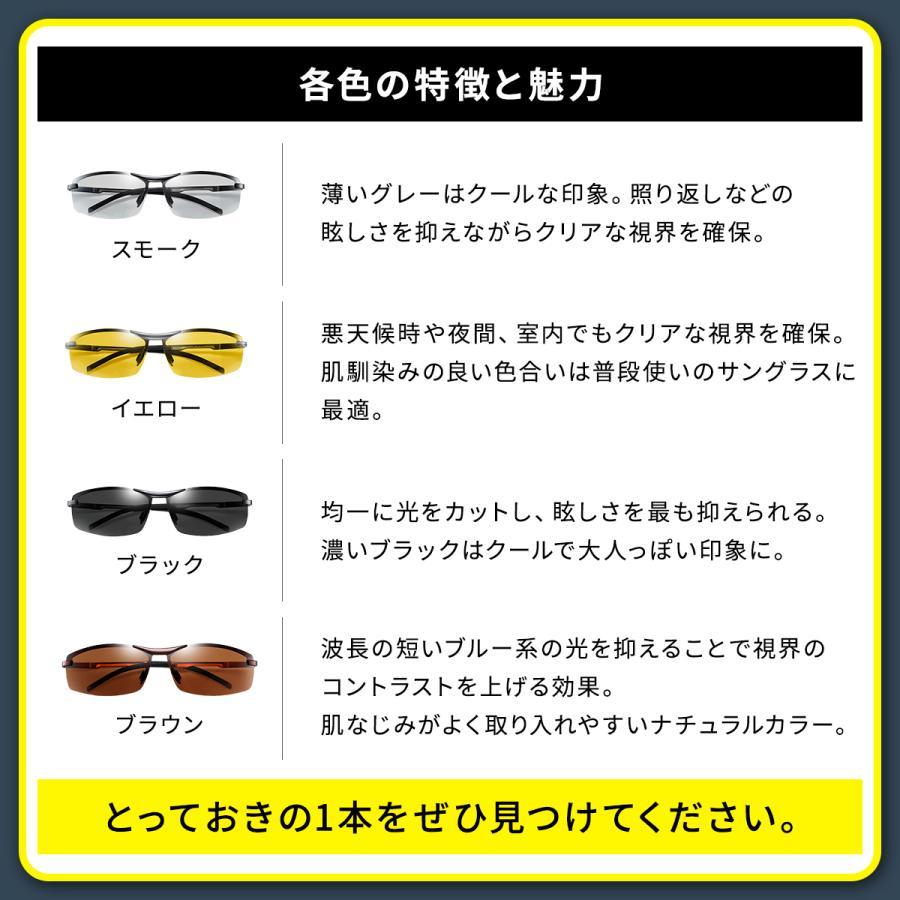  sunglasses men's polarized light style light polarized light sunglasses sports sunglasses UV cut Drive fishing sport outdoor Golf smoked × black 