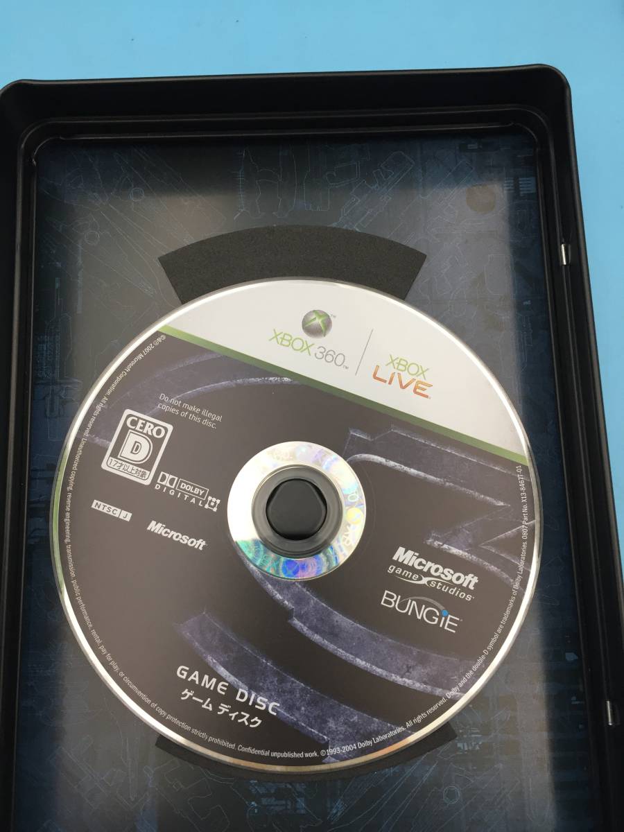 S3328○XBOX 360 Halo3 ヘイロー3 リミテッドエディション ゲームディスク ボーナスディスク 説明書/ケース付属 【保証あり】の画像3