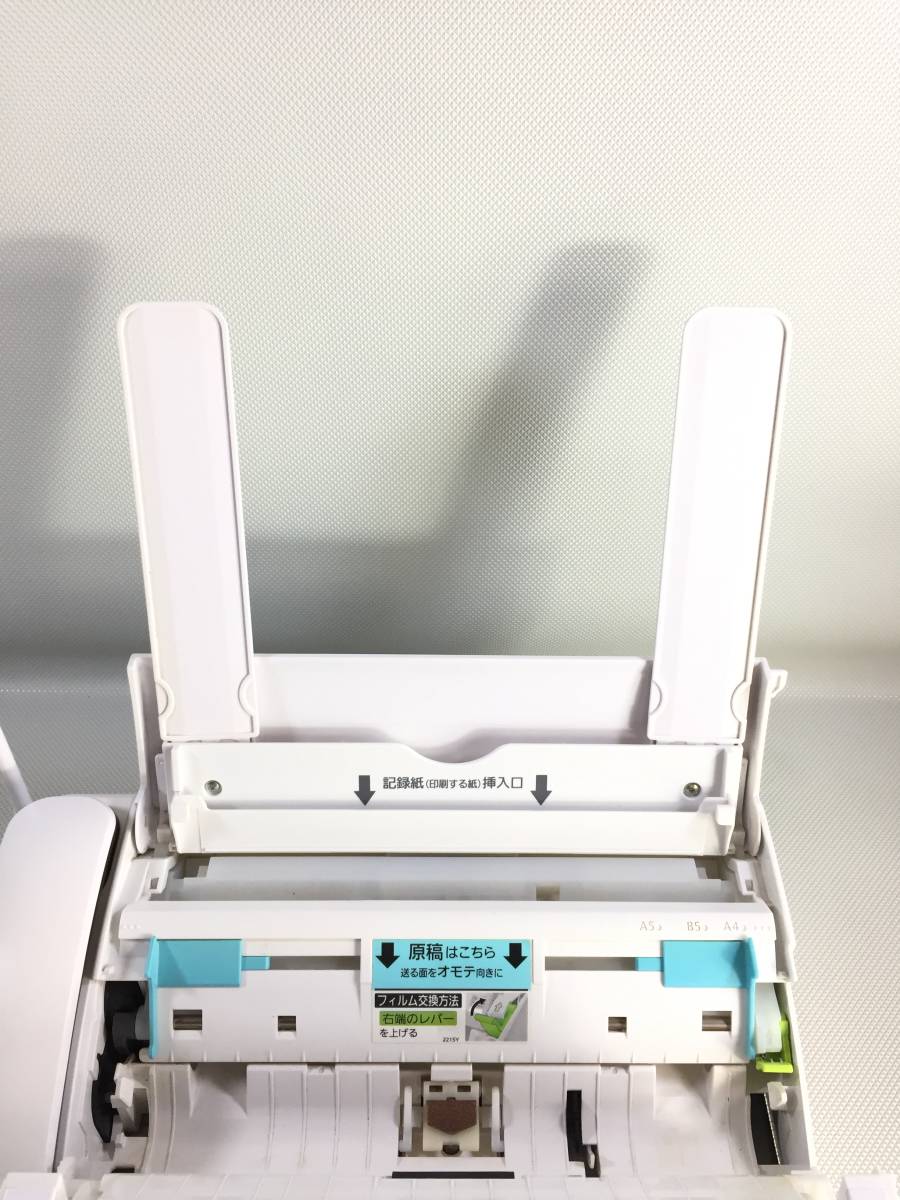 S3352○Panasonic パナソニック おたっくす 電話 FAX ファックス ファクシミリ 親機のみ KX-PD215 【同梱不可】_画像5