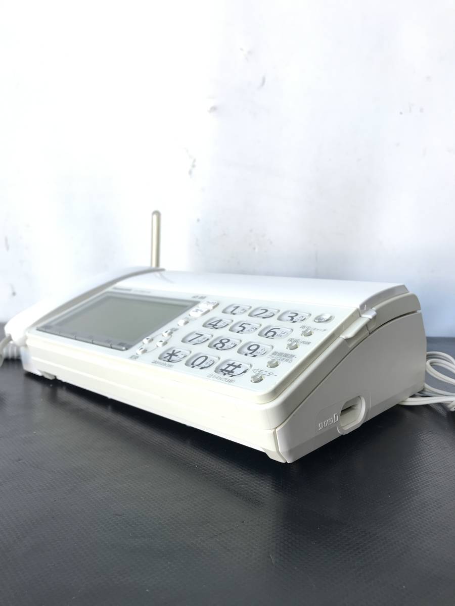 A9128○Panasonic パナソニック 電話 FAX パーソナルファックス ファクシミリ 親機KX-PD601DL バッテリー KX-FAX55 親機のみ【同梱不可】_画像5