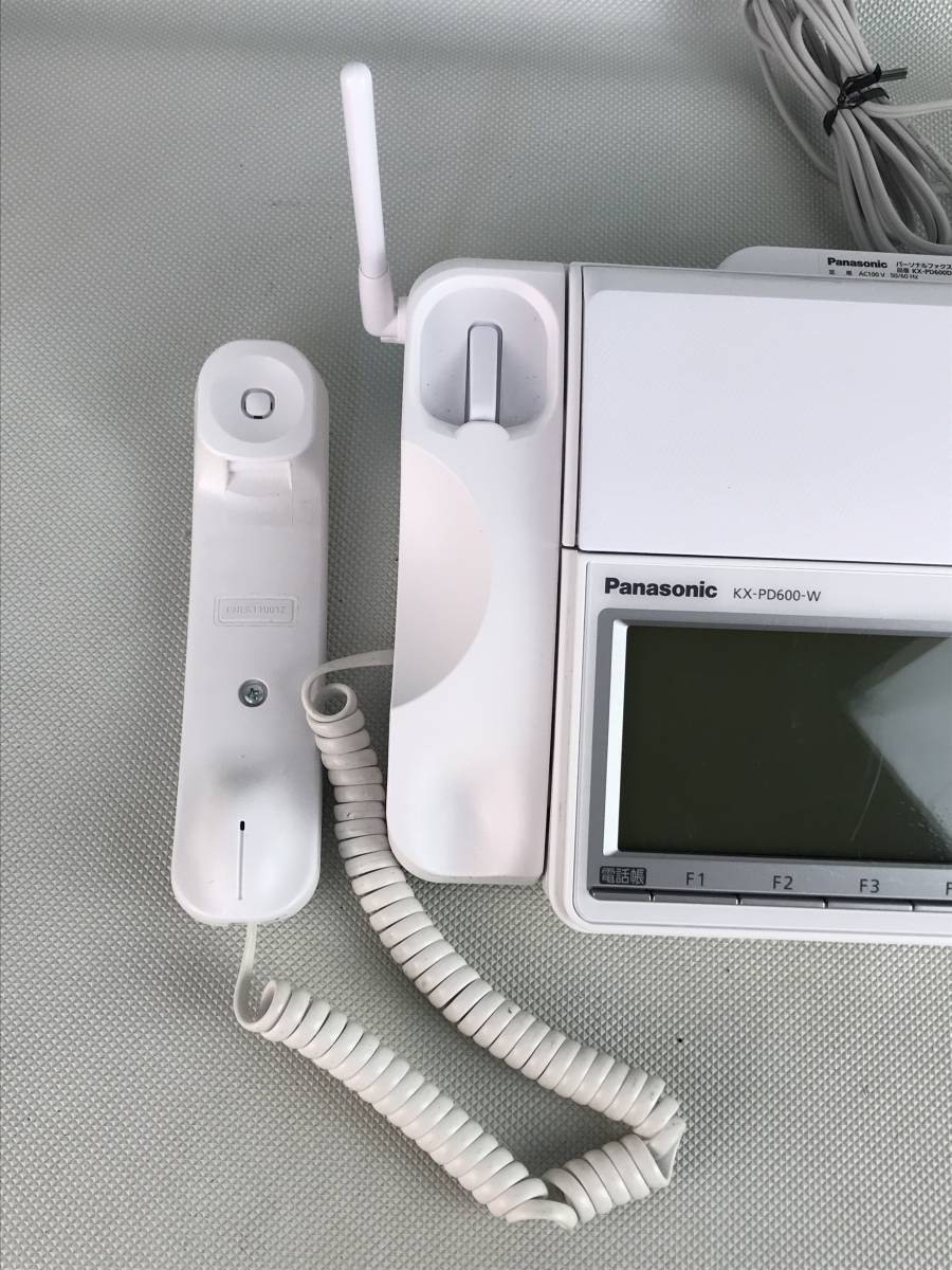 A91510Panasonic Panasonic personal факс телефонный аппарат FAX факс факс родители машина только KX-PD600DW [ включение в покупку не возможно ]