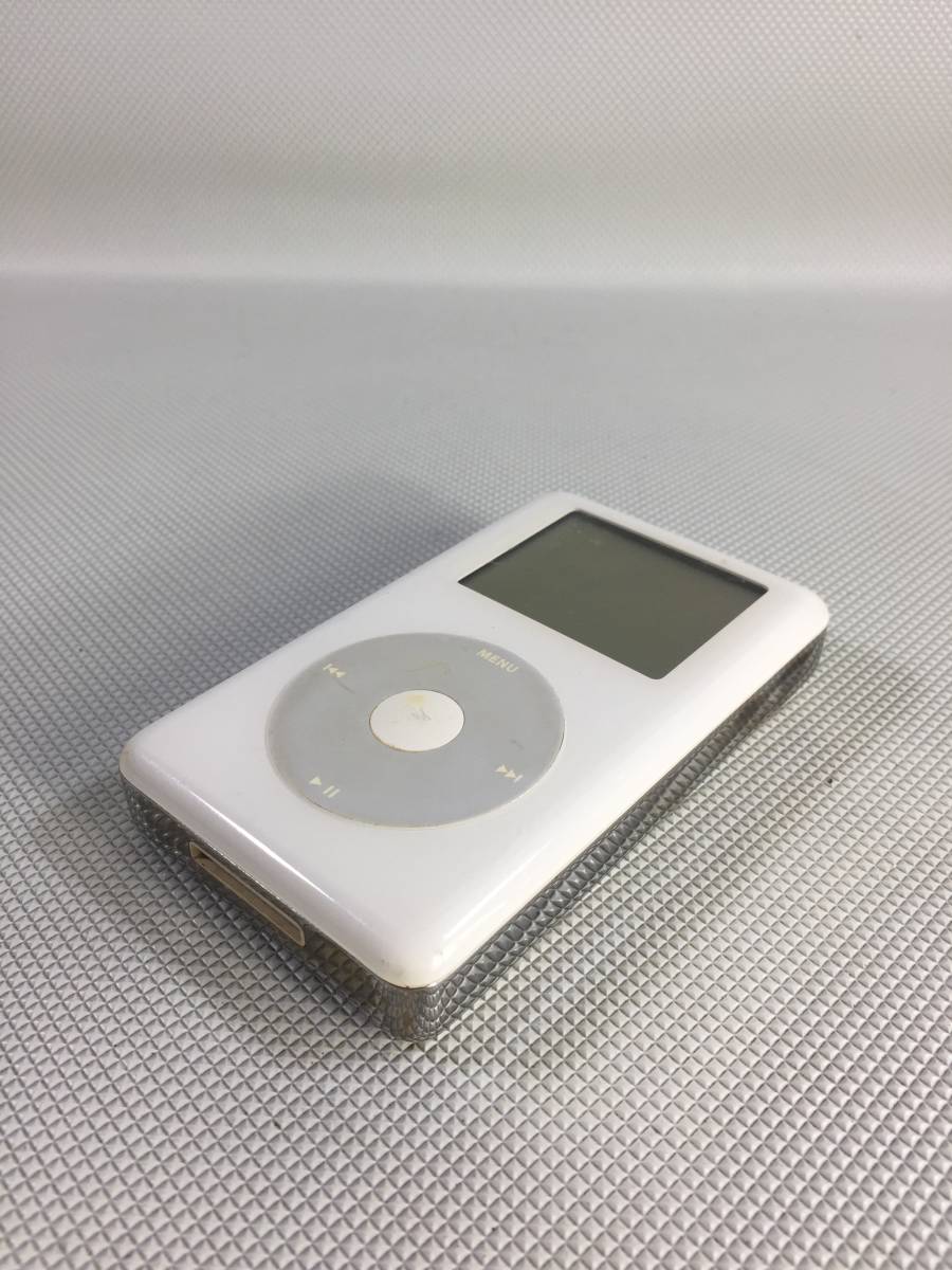 S3408○Apple アップル iPod Classic アイポッド クラシック 40GB A1059 デジタルオーディオプレーヤー 【ジャンク】_画像4