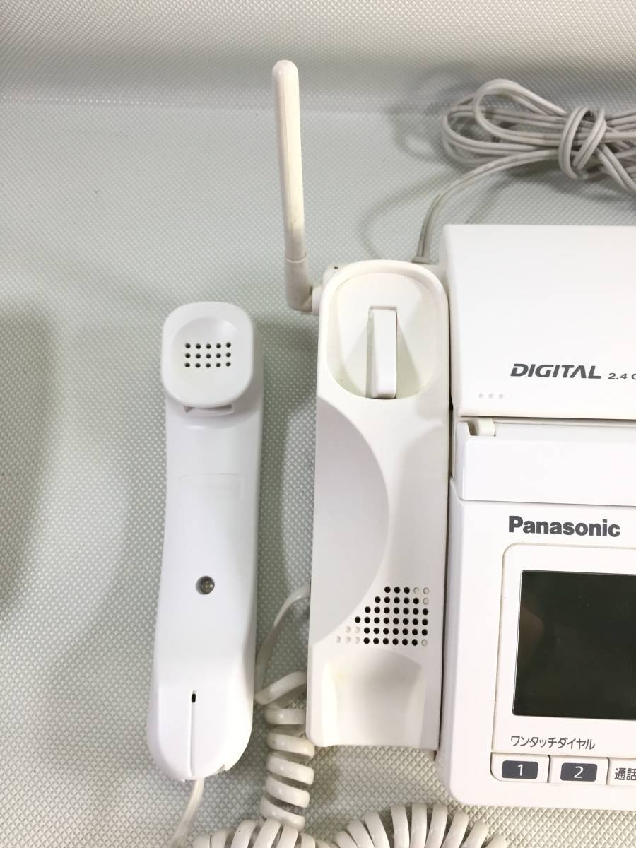 S3470○Panasonic パナソニック 電話 FAX パーソナルファックス ファクシミリ 親機 KX-PW320DL 親機のみ 初期化済 【同梱不可】_画像2