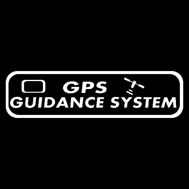 GPSガイダンスシステムステッカー　Ver2　三色から　クボタ　イセキ　ヤンマー　トリンプルCFX750　GFX　トプコンX25　ICT に_画像1